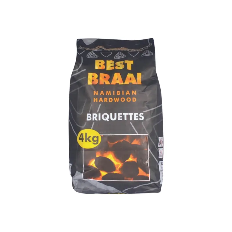 Totai 4Kg Bbq Briquette Fuel Pack – Standard Size (14/023) 1
