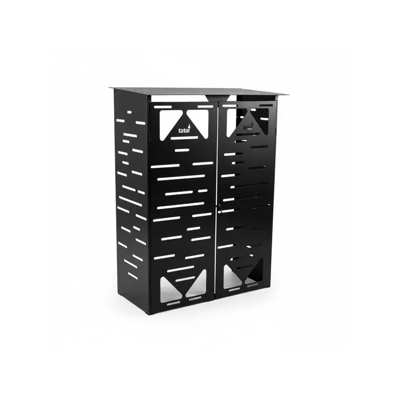 Totai Dual-Gas-Cylinder Cage – 48Kg Mild Steel Safety Enclosure 1