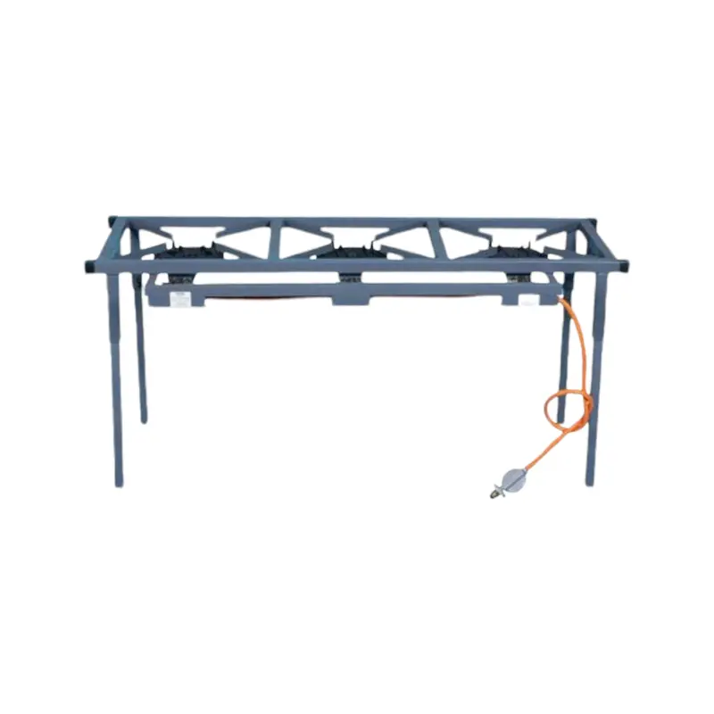 Totai Heavy-Duty 3-Burner Gas Stove – Commercial-Grade Boiling Table (Model 08/300C) 1