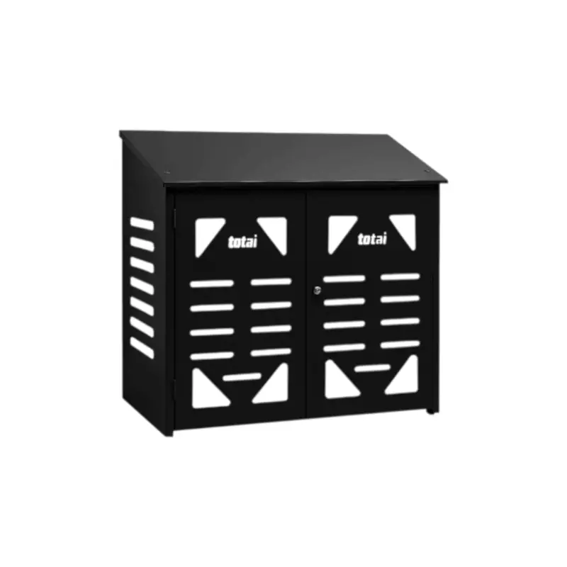 Totai Heavy-Duty Dual-Gas-Cylinder Cage For 19 Kg Cylinders – Mild Steel Safety Enclosure 1