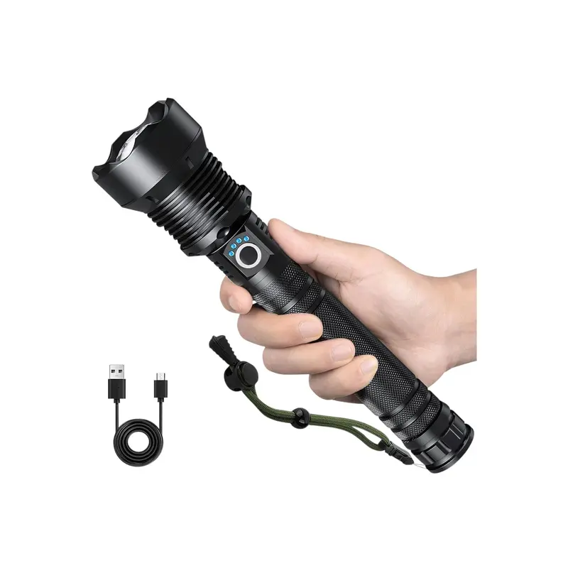 Totai Power-Style Plastic Torch Set – Durable Flashlight Kit With Case 1