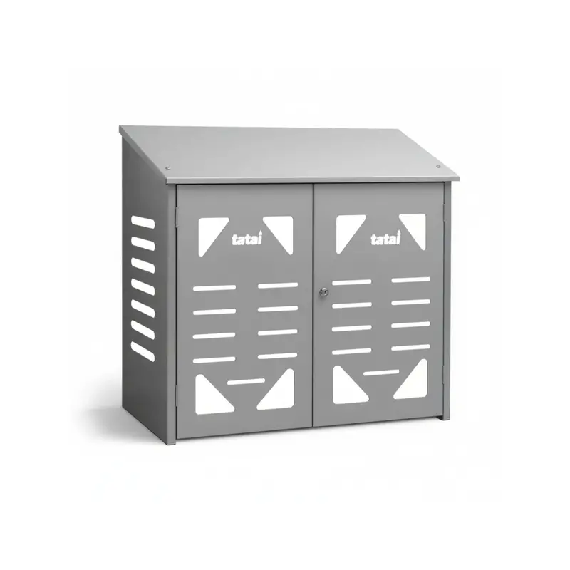 Totai Stainless Steel Double Gas Cylinder Cage – 419Kg Capacity 1