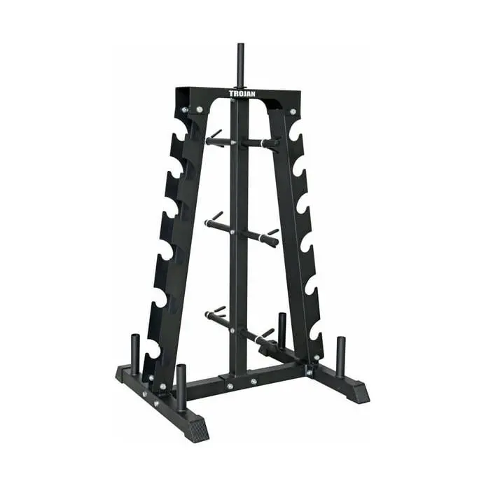 Trojan Heavy-Duty Weight Rack – Steel Equipment Storage Stand 1