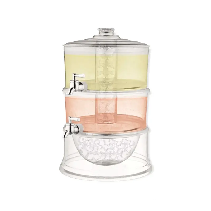 Two-Tier Acrylic Beverage Dispenser – 29032 Model Serving Unit 1