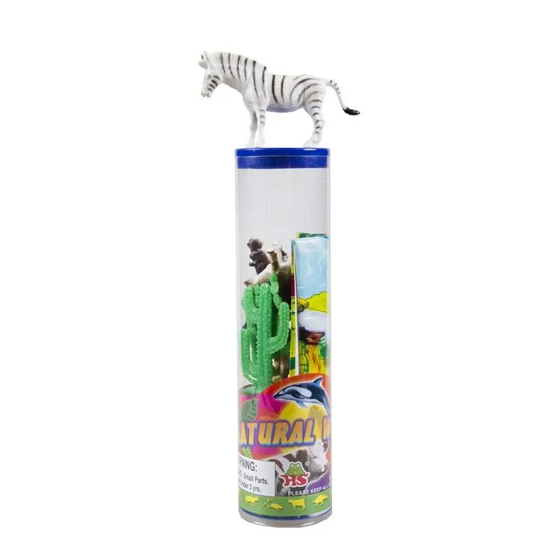 Wildlife Animal Toy Collection – Assorted Mini Figures In Tube 1