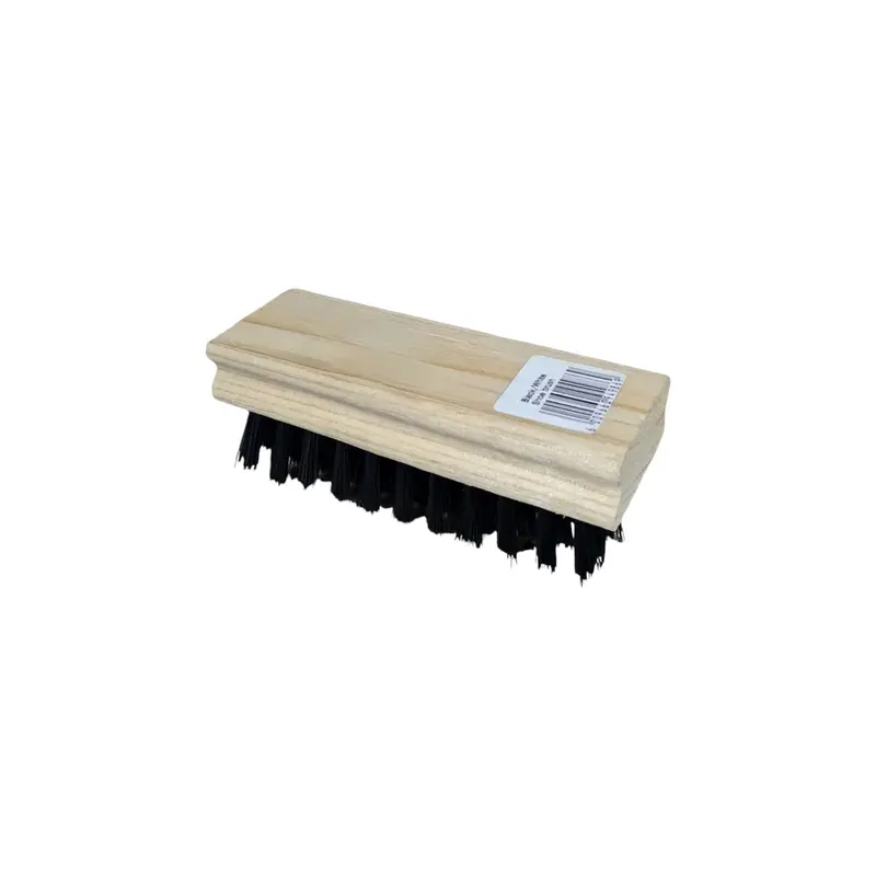 Wooden Shoe Brush With Bristle Buzzer For Deep Cleaning 1