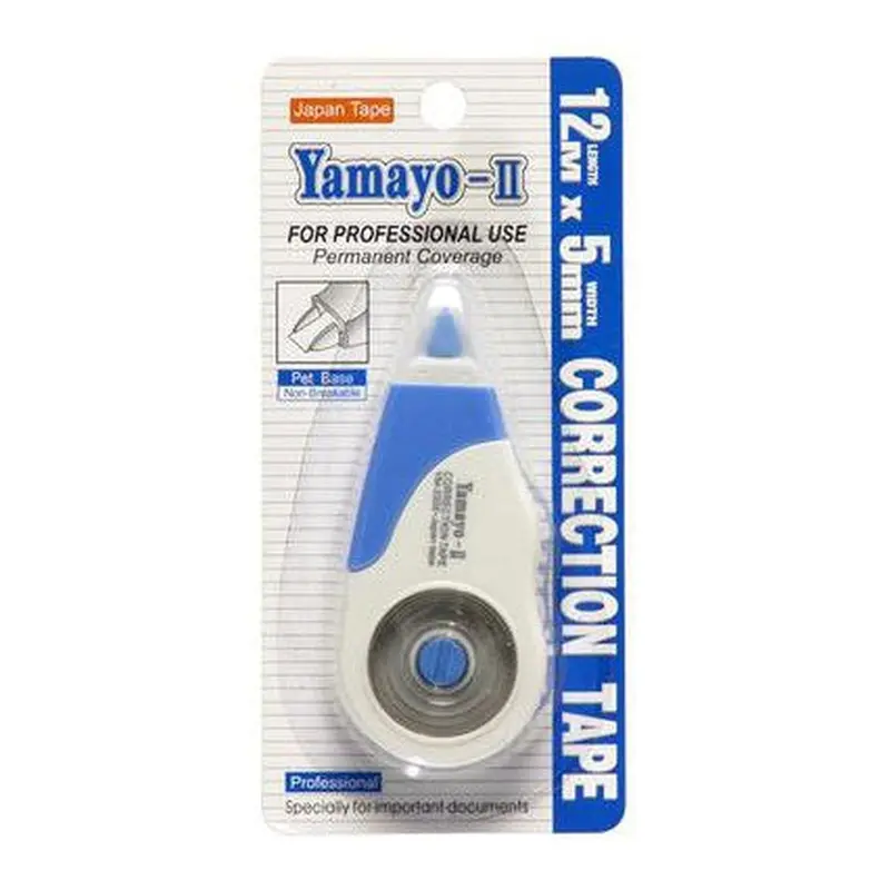 Yamaha Correction Tape Roll – 12Mm Width × 5M Length, Model 071-081112 1