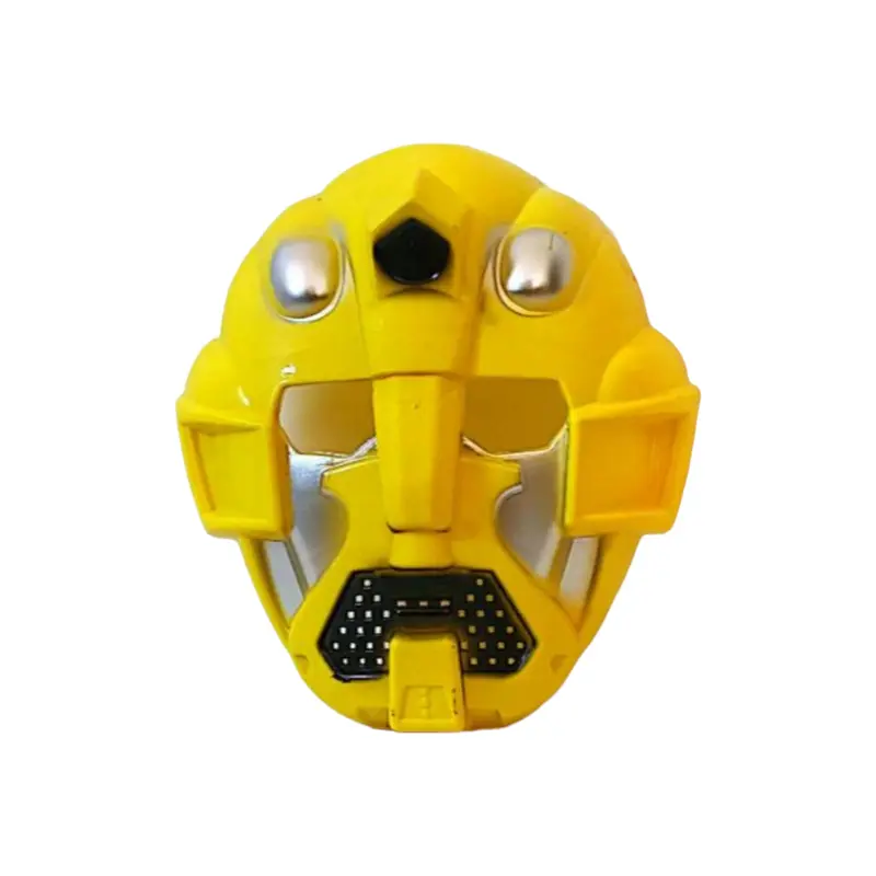 Yellow Bumblebee Kids’ Plastic Party Mask 1