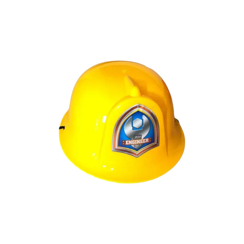 Yellow Engineer-Themed Party Hat – Lightweight Safety-Style Dress-Up Headwear 1
