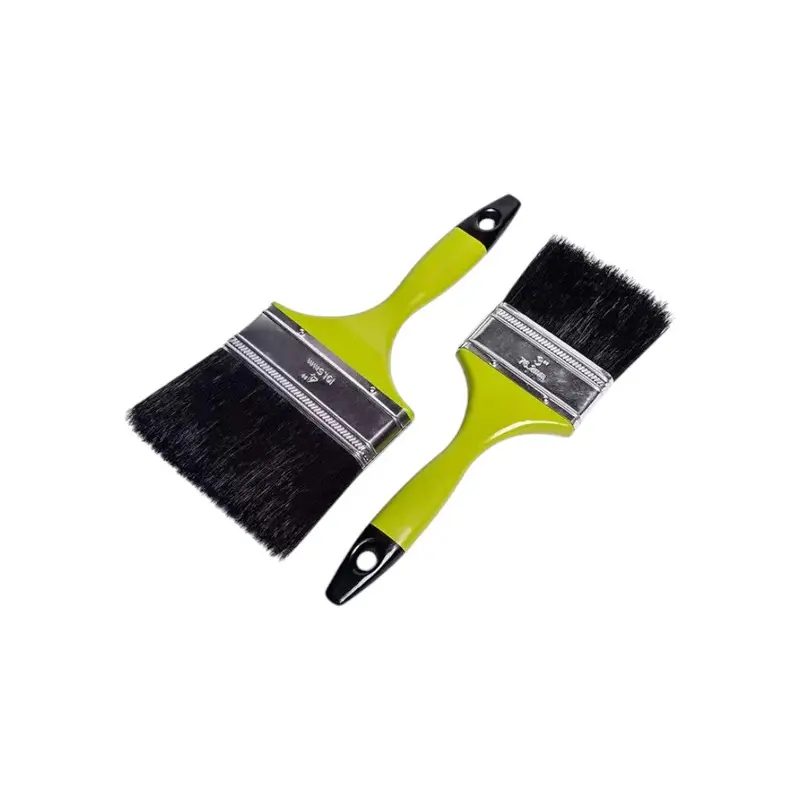 Yellow-Handled Nylon Paint Brush – Premium Bristles 1