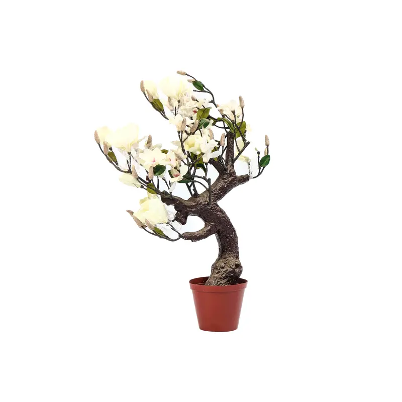 Yulan Magnolia Floral Arrangement – 70Cm Artificial Blossom Lily Plant 1