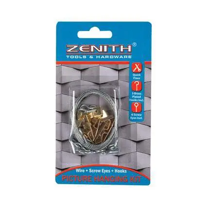 Zenith All-In-One Wall Art Hanging Kit 1