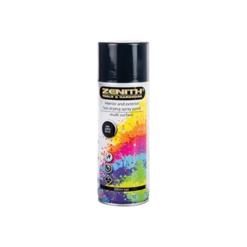 Zenith Deep Navy Blue Spray Paint – 300 Ml 1