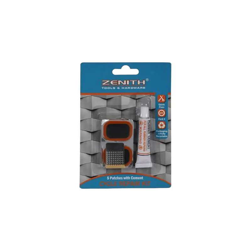 Zenith Premium Bicycle Inner Tube Repair Kit 1