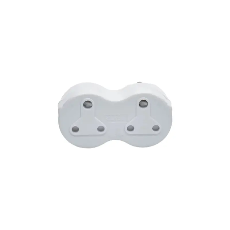 Zenith Safety-Enhanced Plug Adaptor With Wavy Shut-Off (2×16A) 1