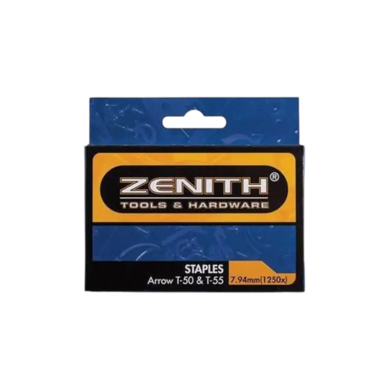 Zenith T-50 & T-55 Staples (7.94Mm, 1250-Pack) 1