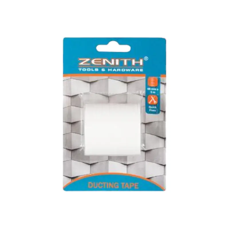 Zenith White Hvac Duct Tape (48Mm × 5M) 1