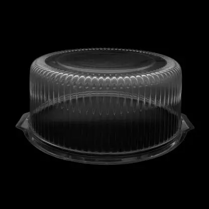 Zibo 24.5 Cm Round Acrylic Cake Dome – 9.5 Cm Height 1