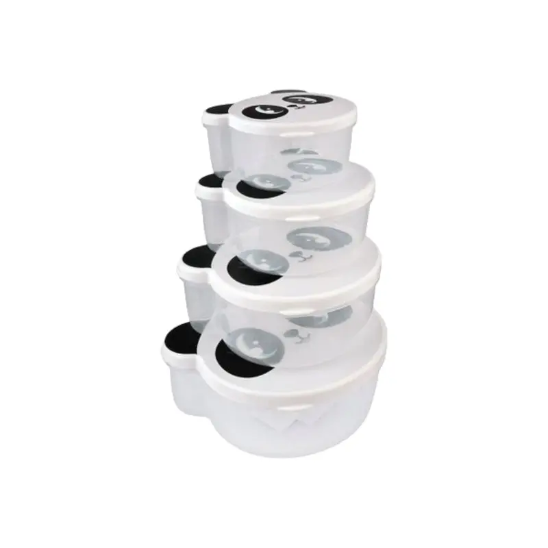 Zoo-Themed 4-Piece Panda Storage Box Set – Hobby Life 020980 1